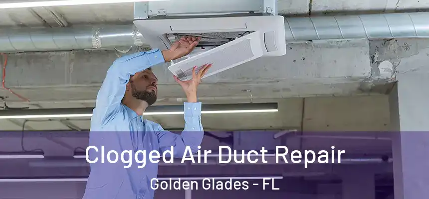 Clogged Air Duct Repair Golden Glades - FL